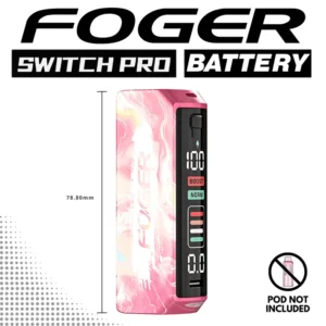 Foger Switch Pro Battery – 1200mAh Charging Dock