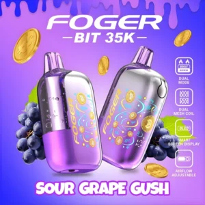 Sour Grape Gush Freezer – Foger Bit 35K Puffs